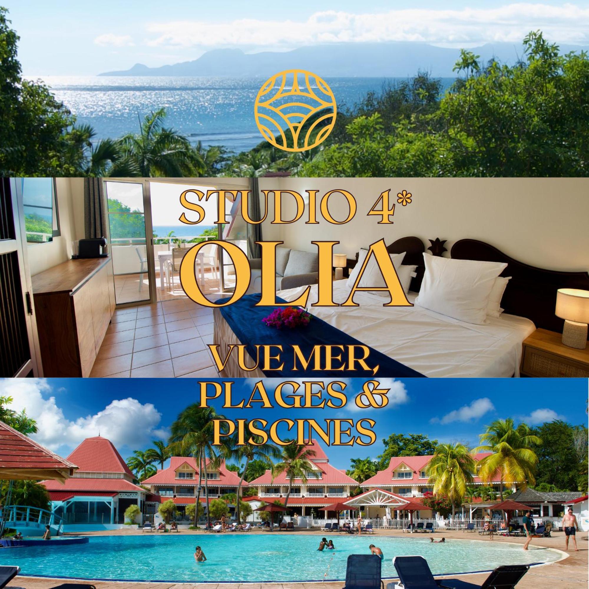 Studio Olia A P&V - Plages, Piscines Et Vue Mer! Sainte-Anne (Grande-Terre) Exterior foto